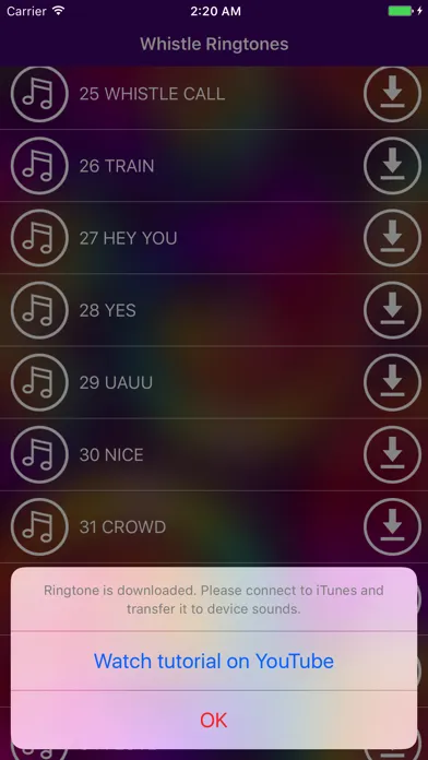Whistle Ringtones - Amazing Entertainment Sounds 스크린샷