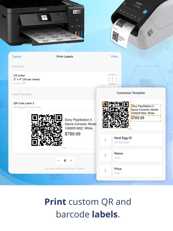 Nest Egg - Inventory In Cloud iPad  Ekran Görüntüleri