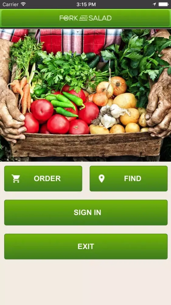 Fork and Salad应用截图