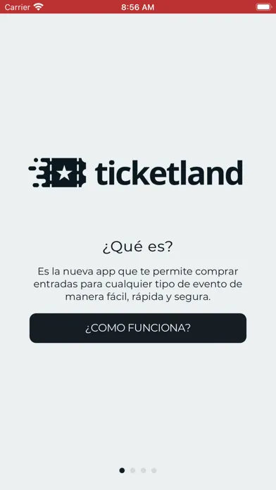 Capturas de pantalla de Ticketland