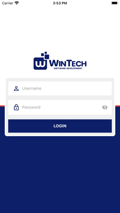 Capturas de tela do WinTech HR