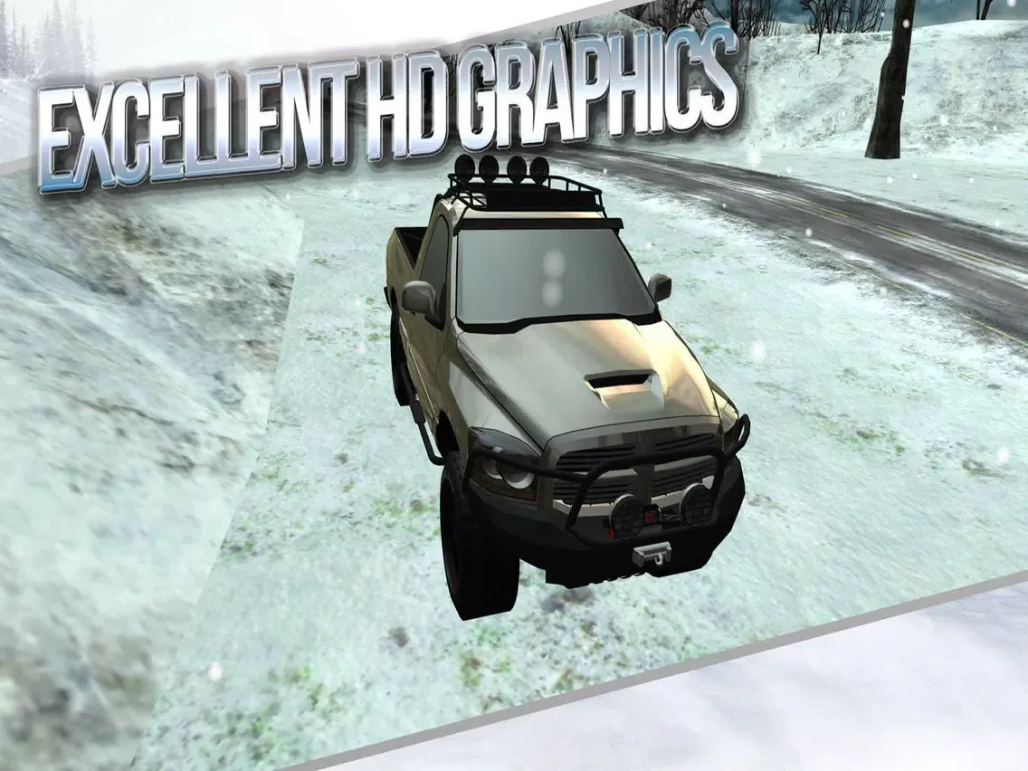 Winter Traffic Car Driving 3D iPad 应用截图