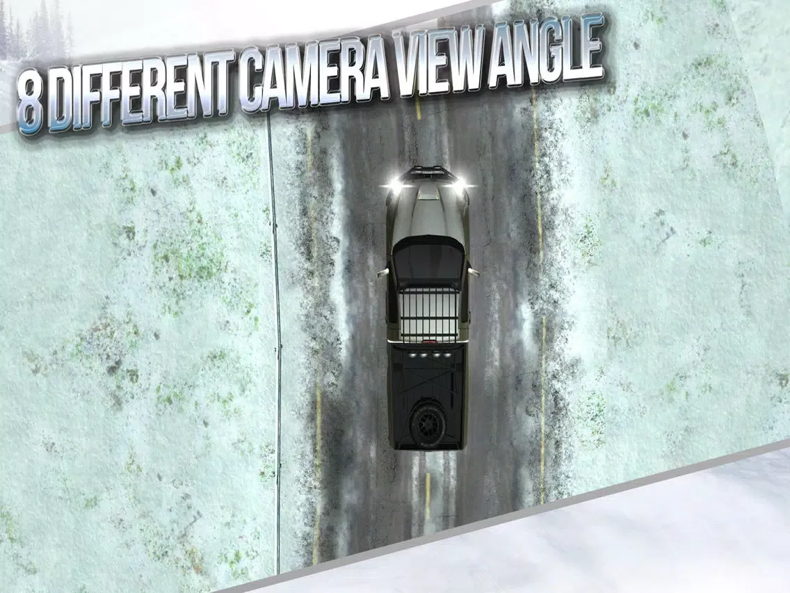 Winter Traffic Car Driving 3D iPad 应用截图