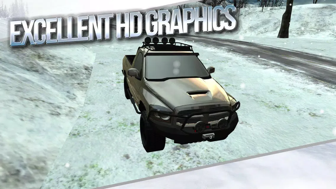 Winter Traffic Car Driving 3D应用截图