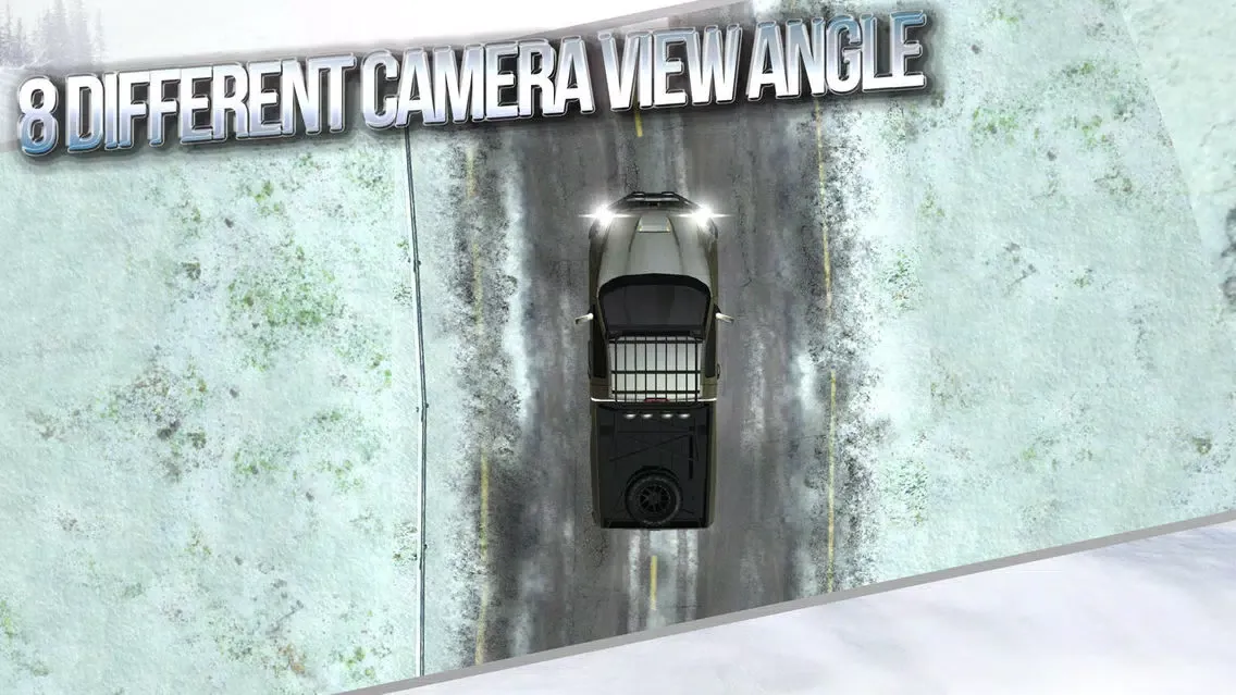 Winter Traffic Car Driving 3D应用截图