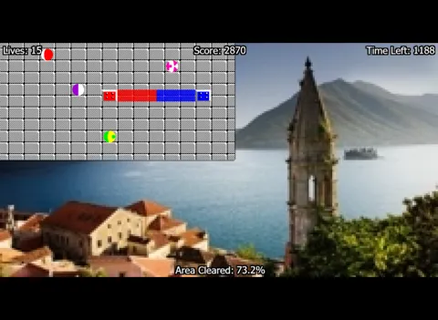 Captures d'écran de JezzBall Classic Lite iPad 
