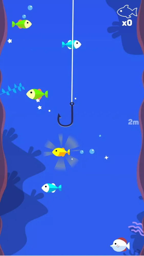 Tangkapan layar Tiny Fishing