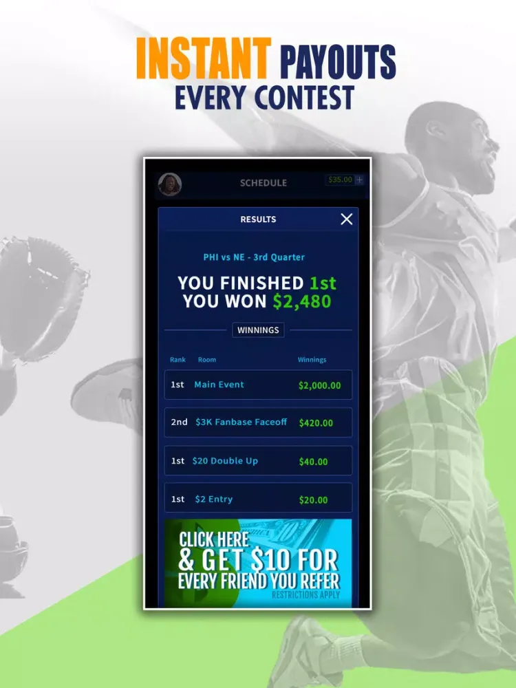 Sports Predictor l WinView iPad  スクリーンショット