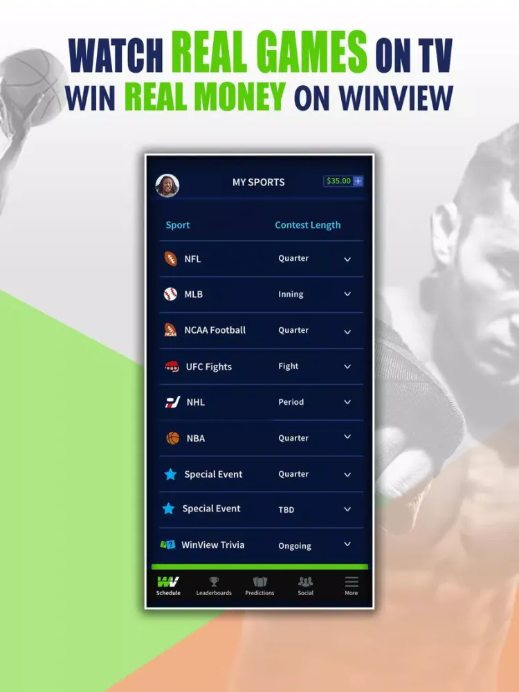 Sports Predictor l WinView iPad  スクリーンショット