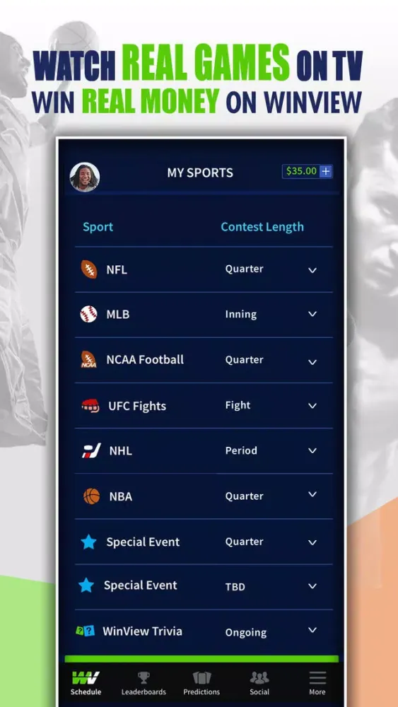 Sports Predictor l WinView スクリーンショット