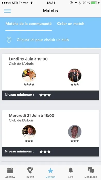 Ảnh chụp màn hình của Winwin Padel Apps