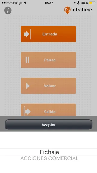 Screenshot di Intratime