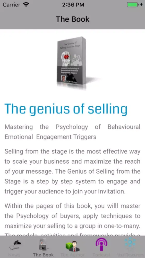 Capturas de tela do The Genius of Selling