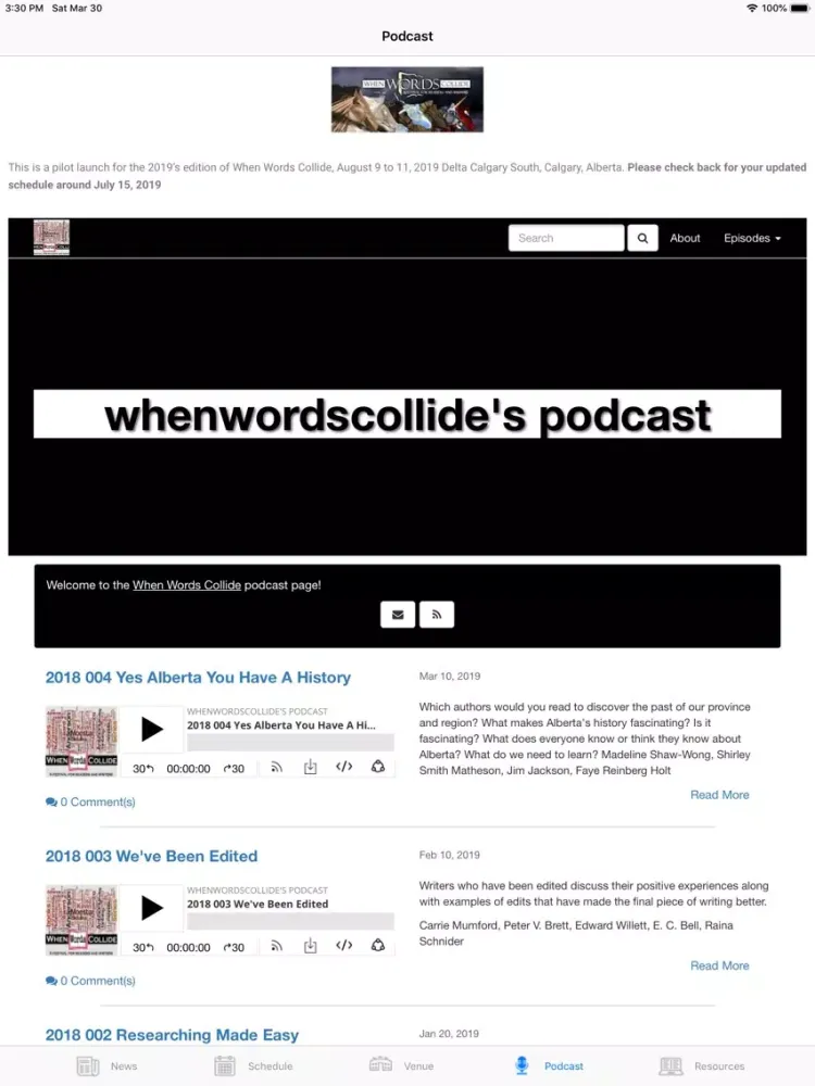 Capturas de tela do When Words Collide iPad 
