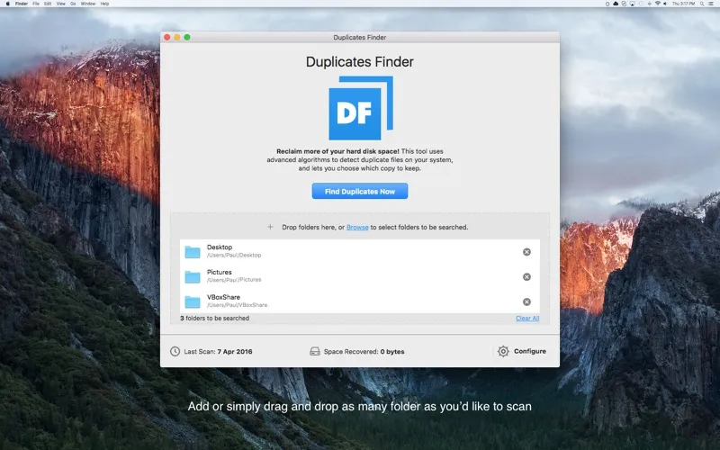Zrzuty ekranu Duplicates Finder - Find, review and remove duplicates