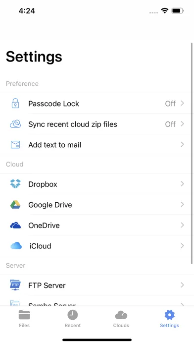 Tangkapan layar WinZip: #1 zip & unzip tool