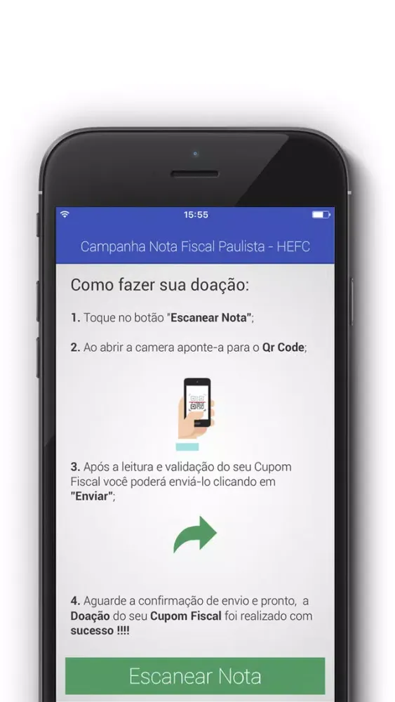 HEFC - Doação de Notas স্ক্রিনশট