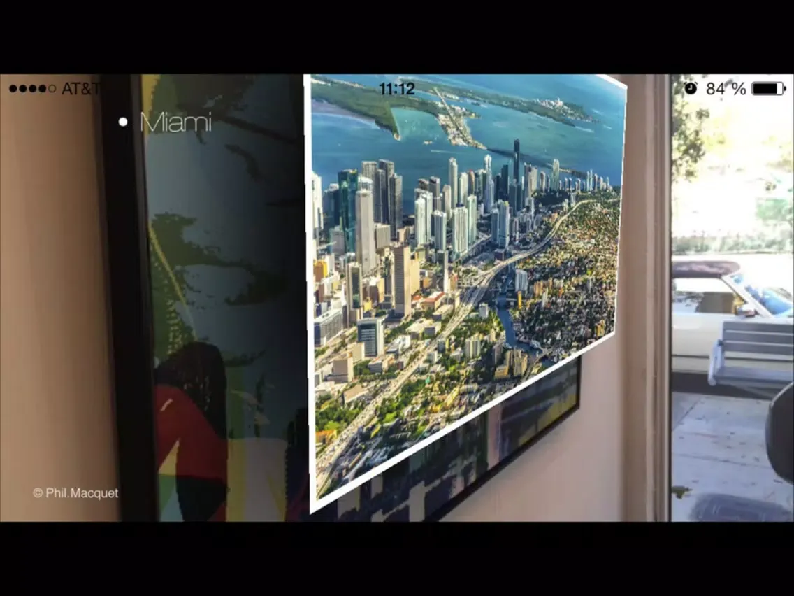 Tangkapan skrin Miami by Phil Macquet iPad 