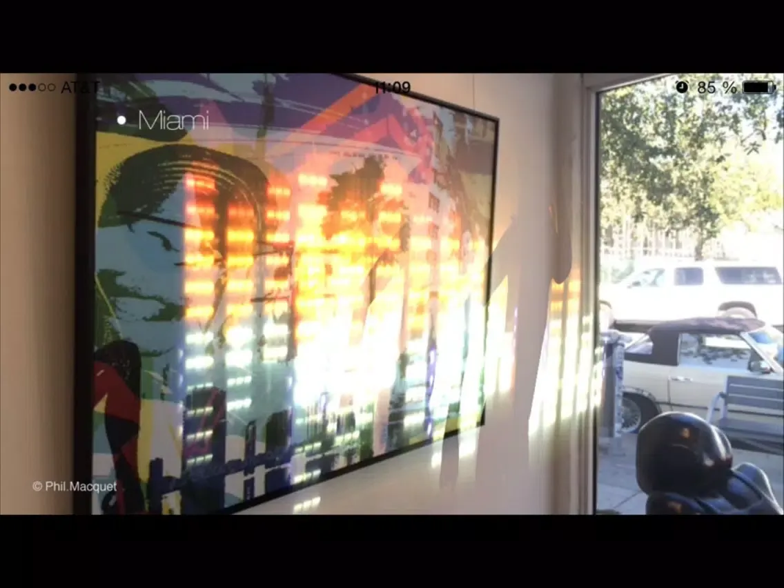 Tangkapan skrin Miami by Phil Macquet iPad 
