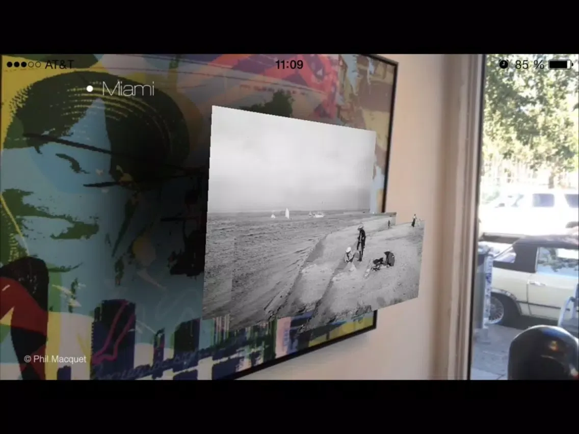 Tangkapan skrin Miami by Phil Macquet iPad 
