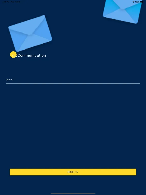 MyCommunication iPad  سکرین شاٹس