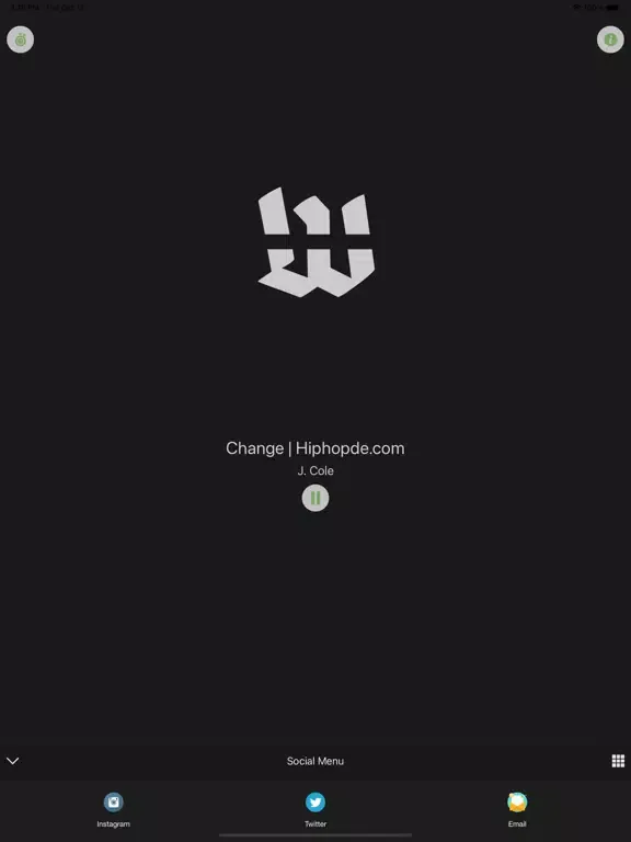 Wired Waves Radio iPad  स्क्रीनशॉट