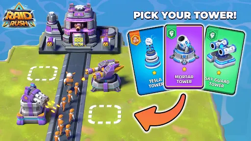 Raid Rush: Tower Defense TD應用截圖