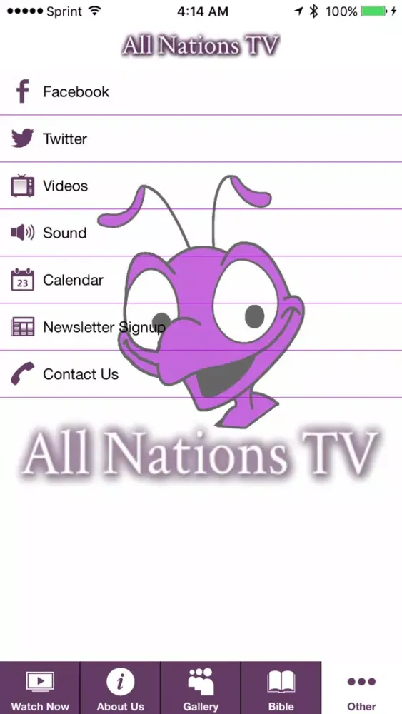 ภาพหน้าจอของ All Nations TV