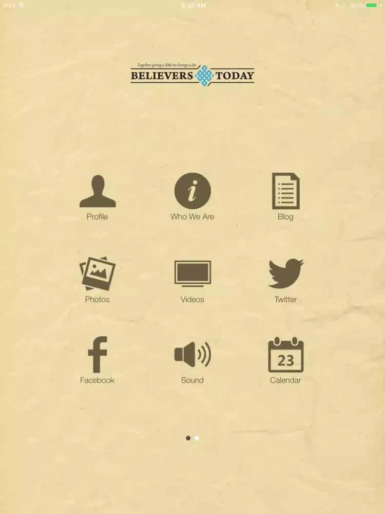 Скриншоты Believers Today iPad 
