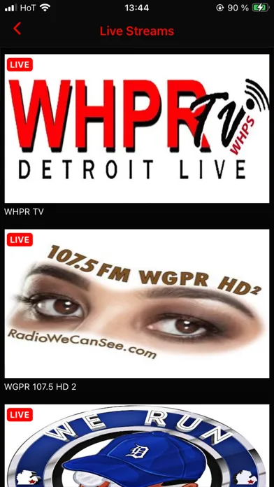 WHPR TV Now Screenshots