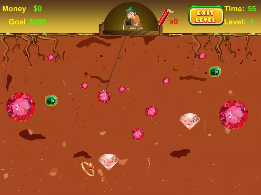 صور Diamond Hunter Pulling Frenzy iPad 