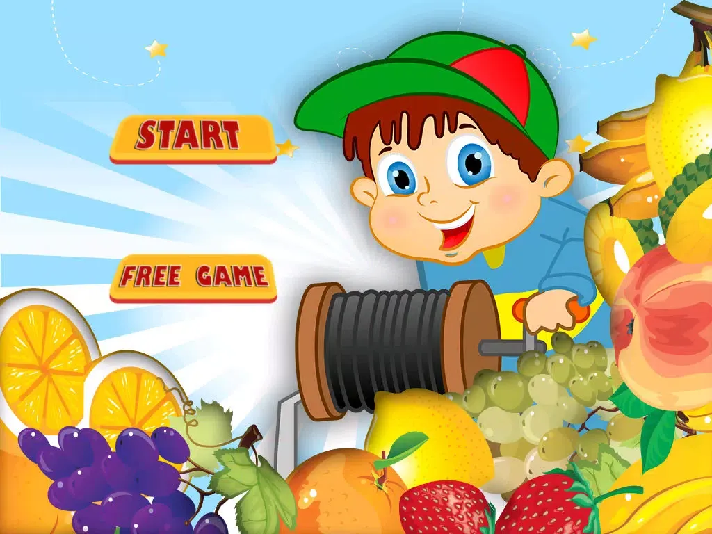 Screenshot di Sweet Fruit Collector - Speedy Grab and Pull Game for Kids iPad 