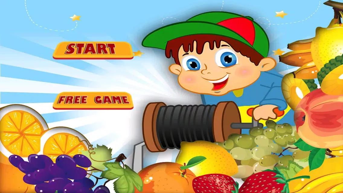 Screenshot di Sweet Fruit Collector - Speedy Grab and Pull Game for Kids