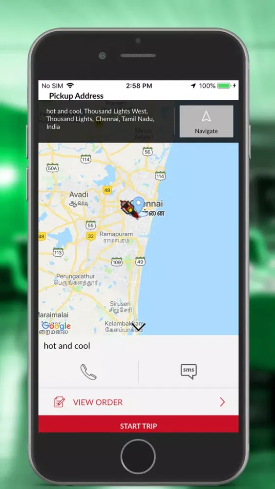 Wirral Eats Driver Screenshots
