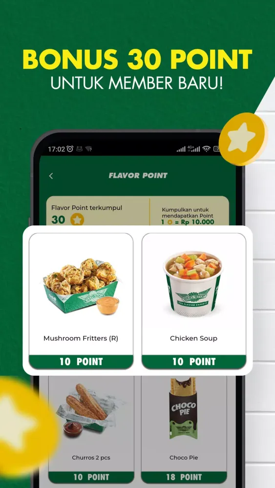 Captures d'écran de Wingstop