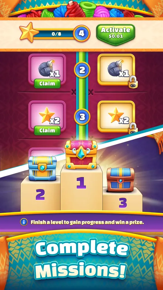 Ảnh chụp màn hình của Cotton Match