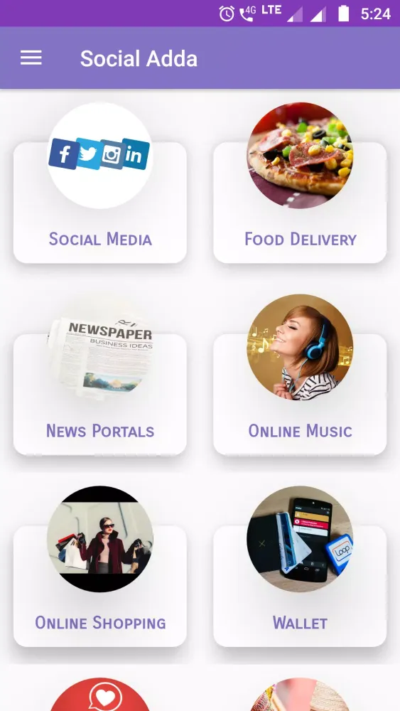 Capturas de pantalla de Social Adda