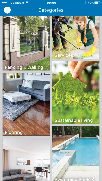 Tangkapan layar Home & Office ZA