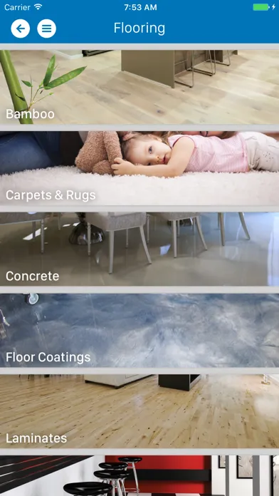 Tangkapan layar Home & Office ZA