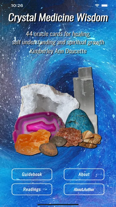Crystal Medicine Wisdom Oracle Screenshots