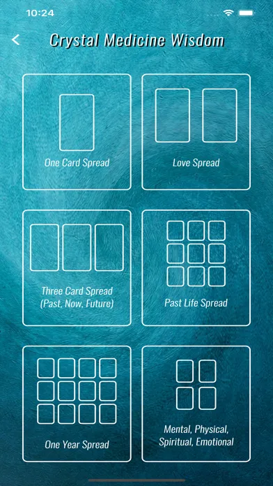 Crystal Medicine Wisdom Oracle Screenshots