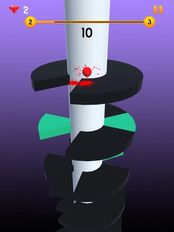 Ball Jumping on Tower iPad  স্ক্রিনশট