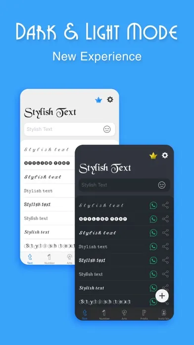 Tangkapan skrin Stylish Fonts - Keyboard
