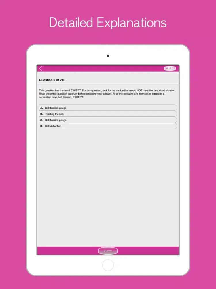 ASE (G1) - Exam Prep 2018 iPad 應用截圖