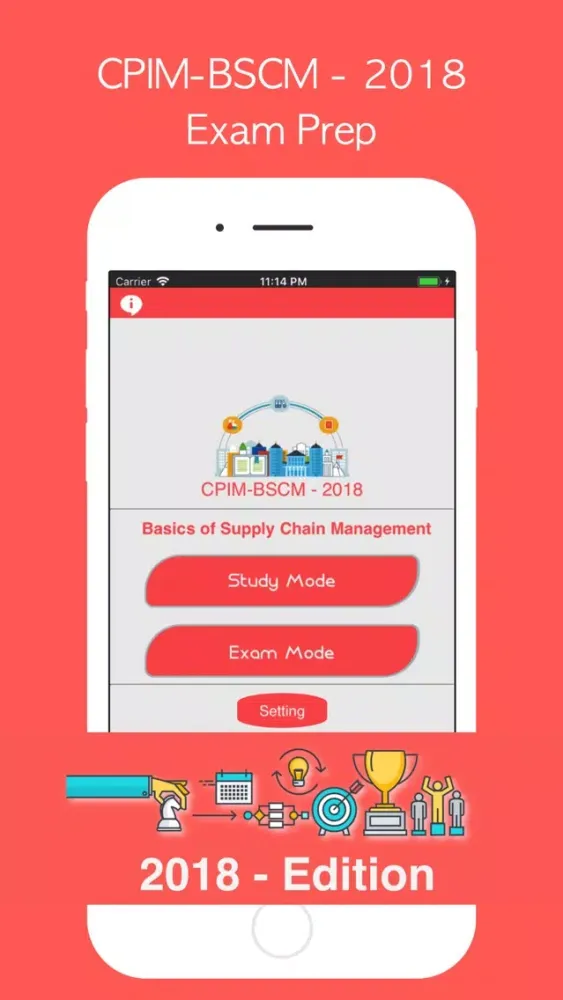 Captures d'écran de CPIM BSCM - Exam Prep 2018