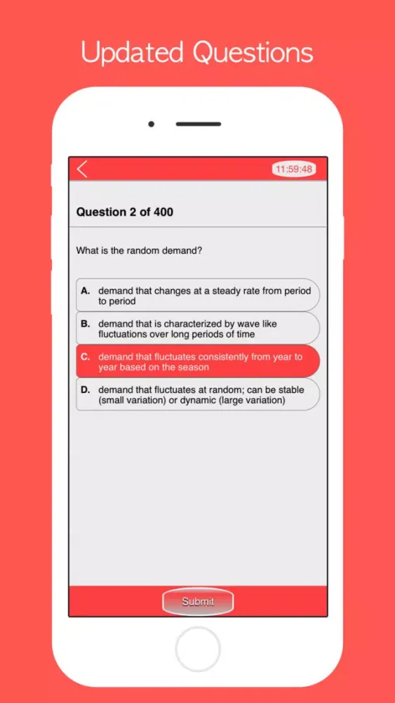 Captures d'écran de CPIM BSCM - Exam Prep 2018