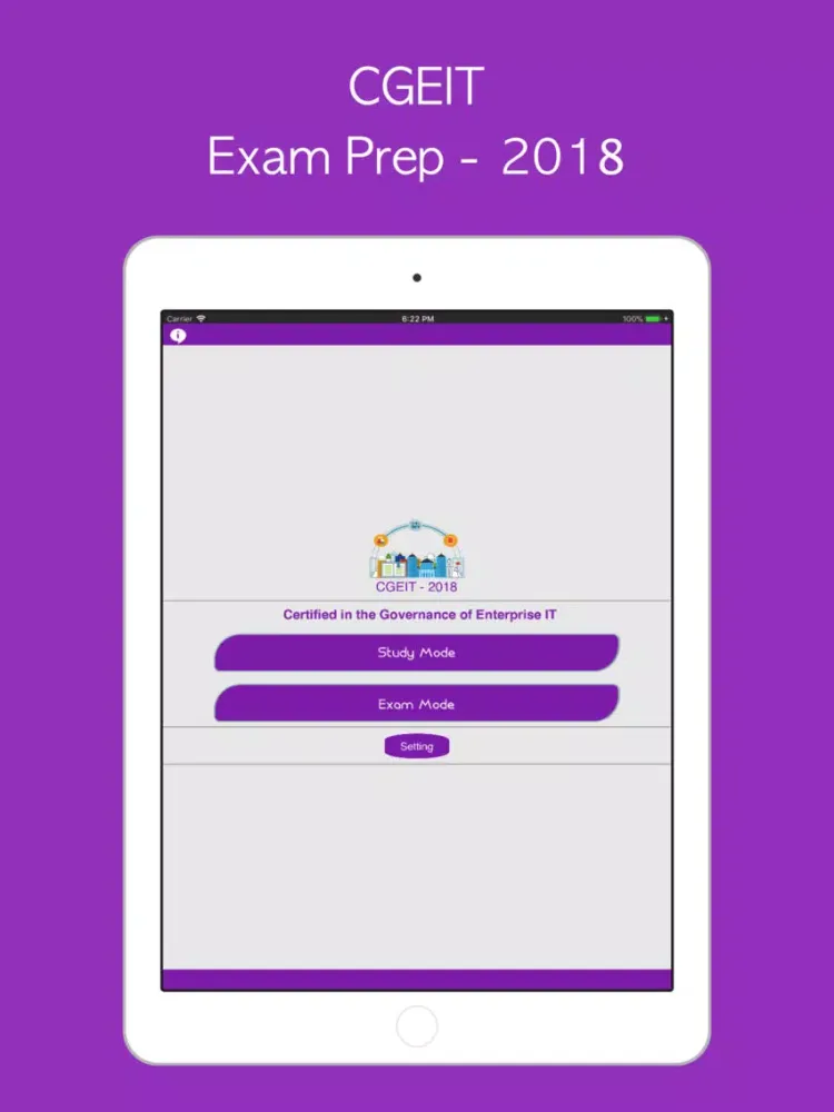 CGEIT Exam Prep - 2017 iPad  स्क्रीनशॉट