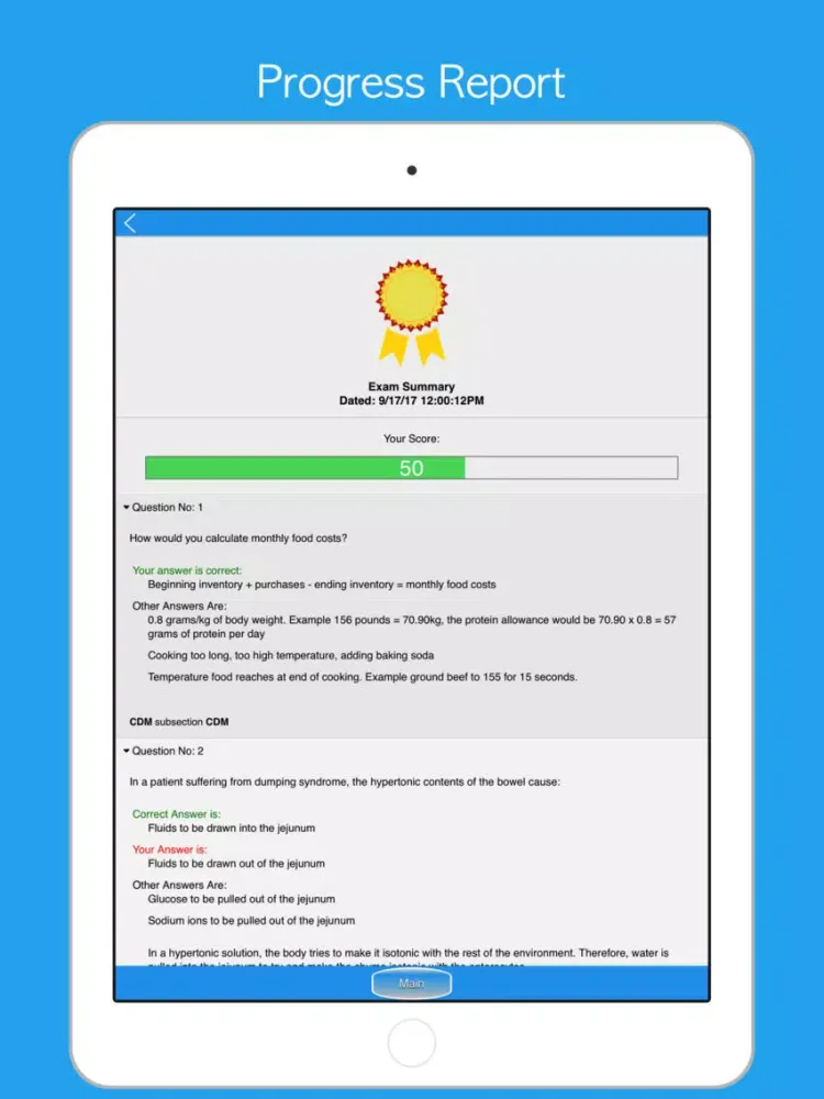 CIH - Exam Prep 2018 iPad  Screenshots