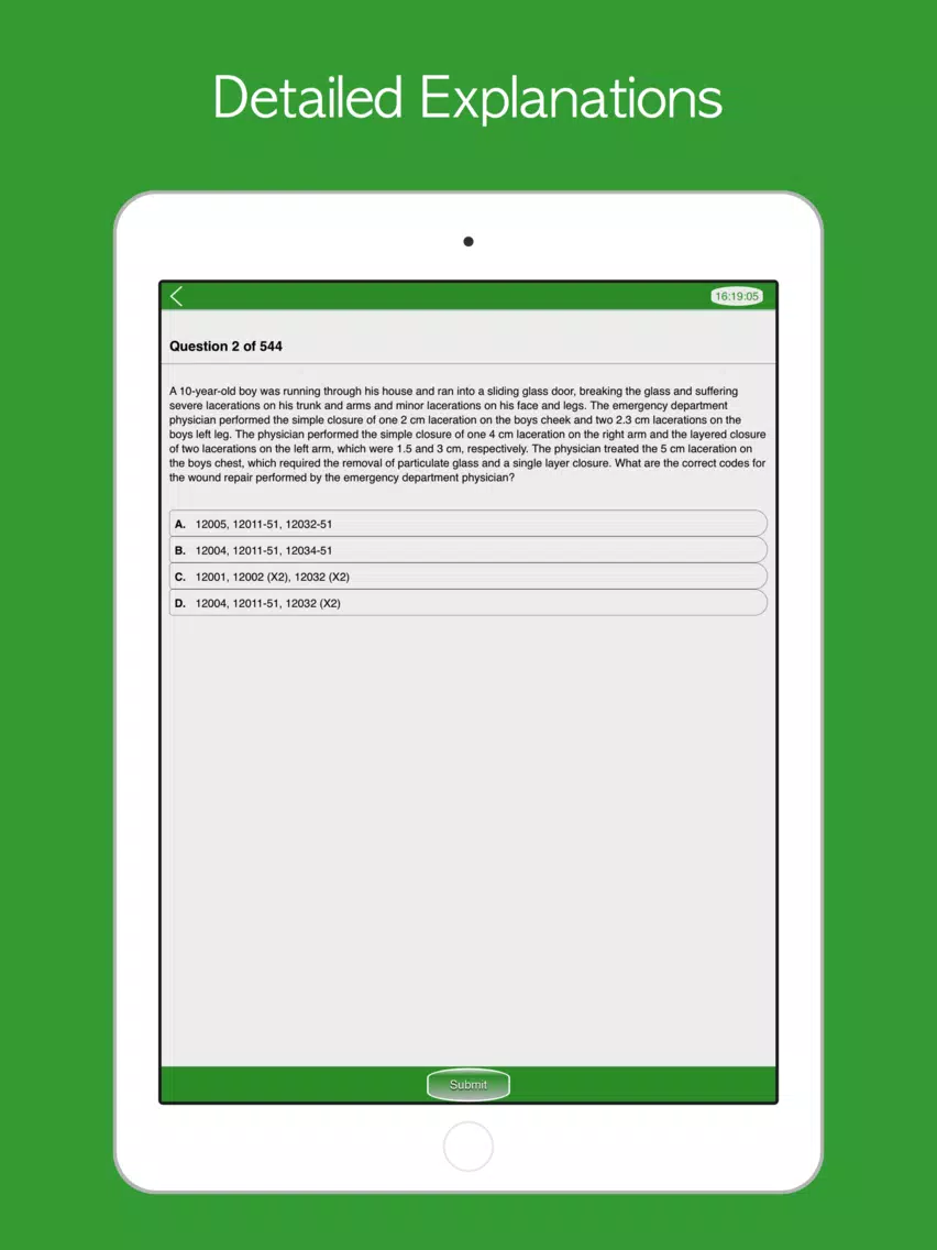MSNCB CMSRN Exam Prep - 2018 iPad  Screenshots