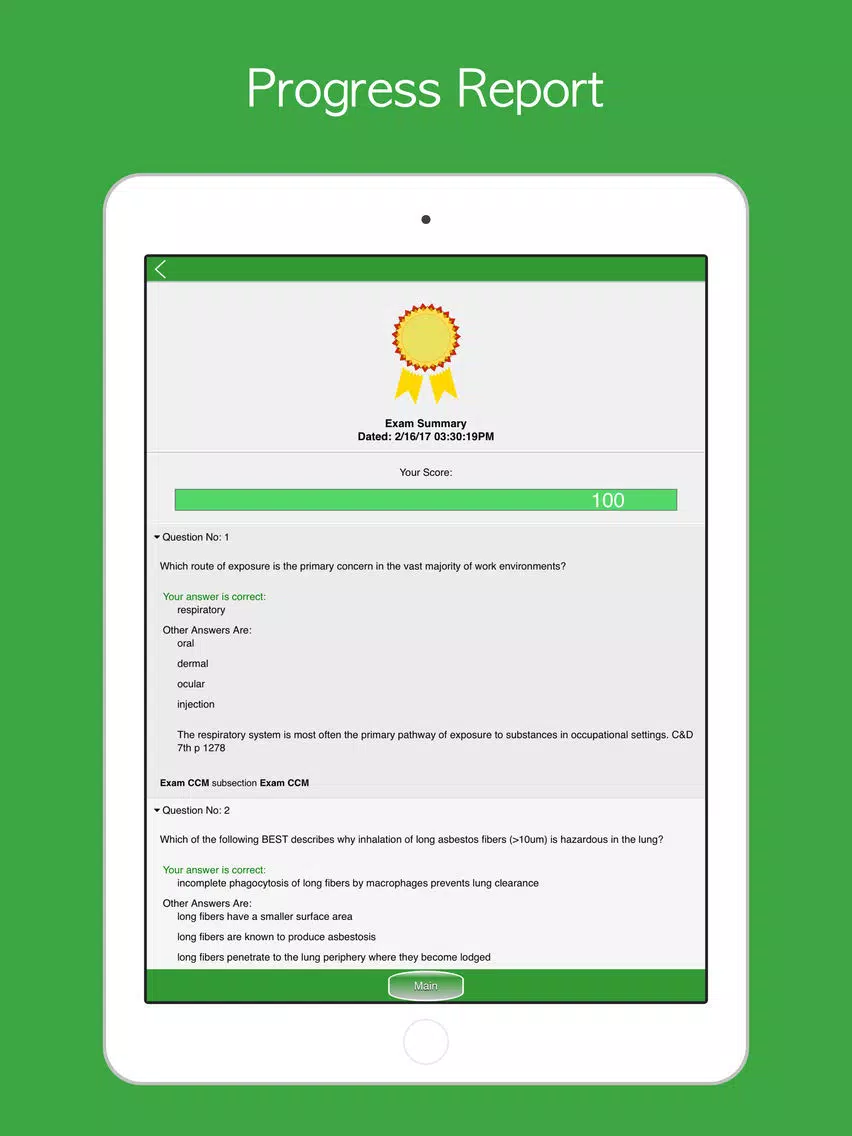 MSNCB CMSRN Exam Prep - 2018 iPad  Screenshots